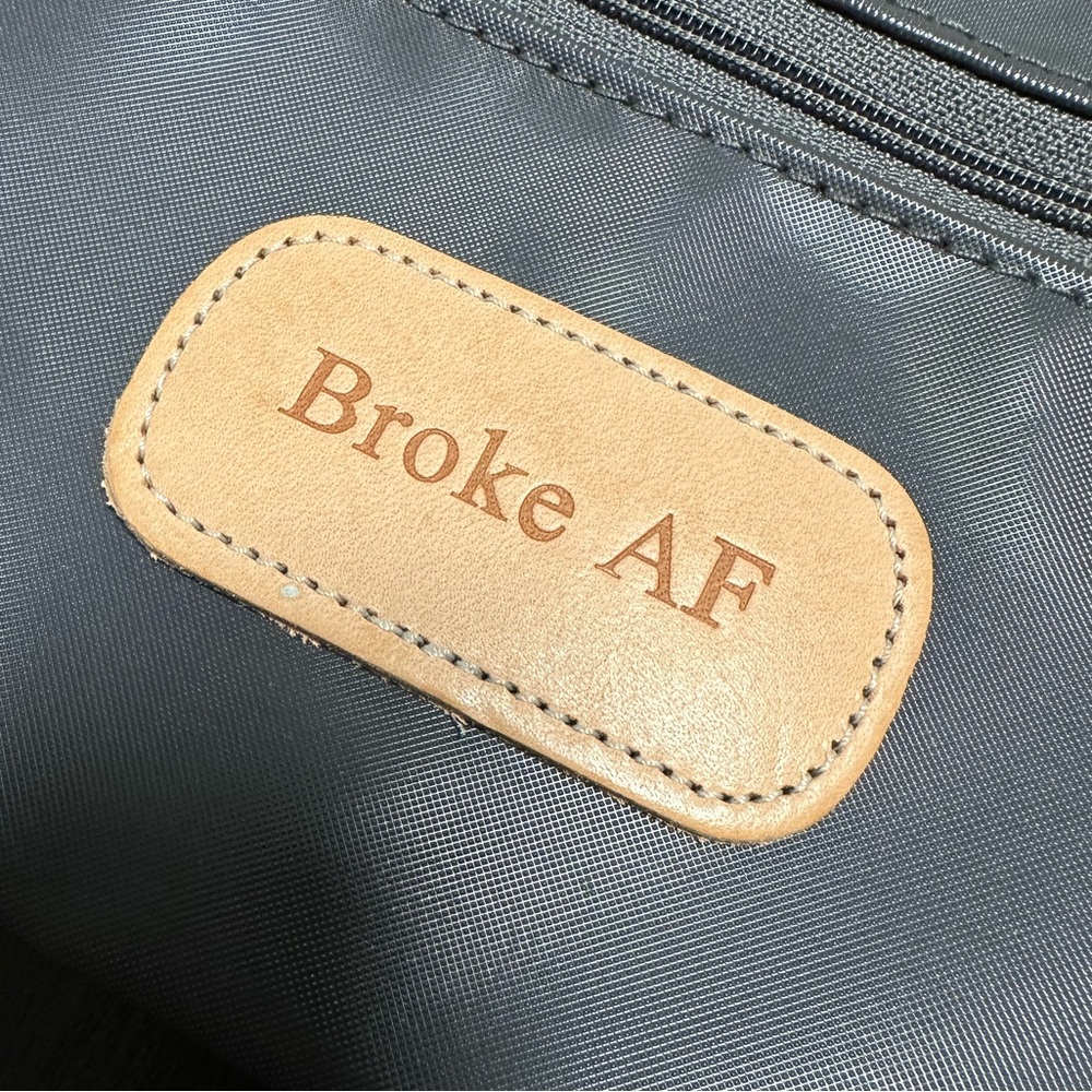 Jon Hart like new large pencil pouch / money bag